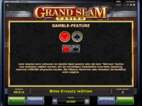 Grand Slam Casino Feature